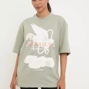Oversized Lavender Relax Tee